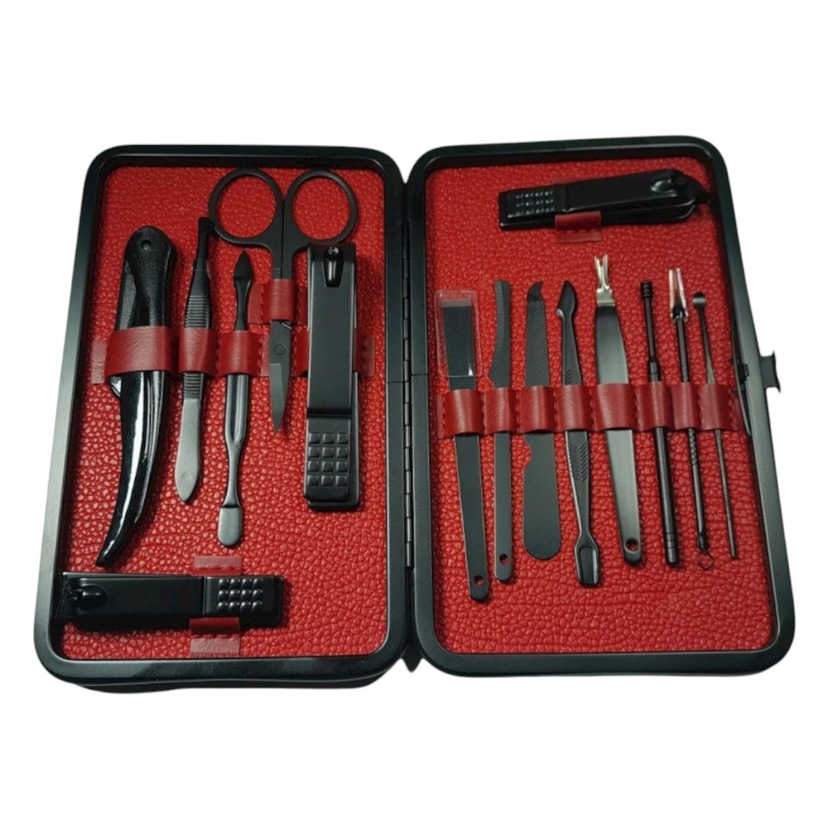 INVENCIBLE - SET MANICURA PROFESIONAL CUIDADO DE UÑAS CON ESTUCHE AK53