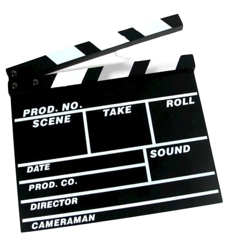 INVENCIBLE - CLAQUETA ACCION PARA CINE YOUTUBE VIDEOCLIPS AA41