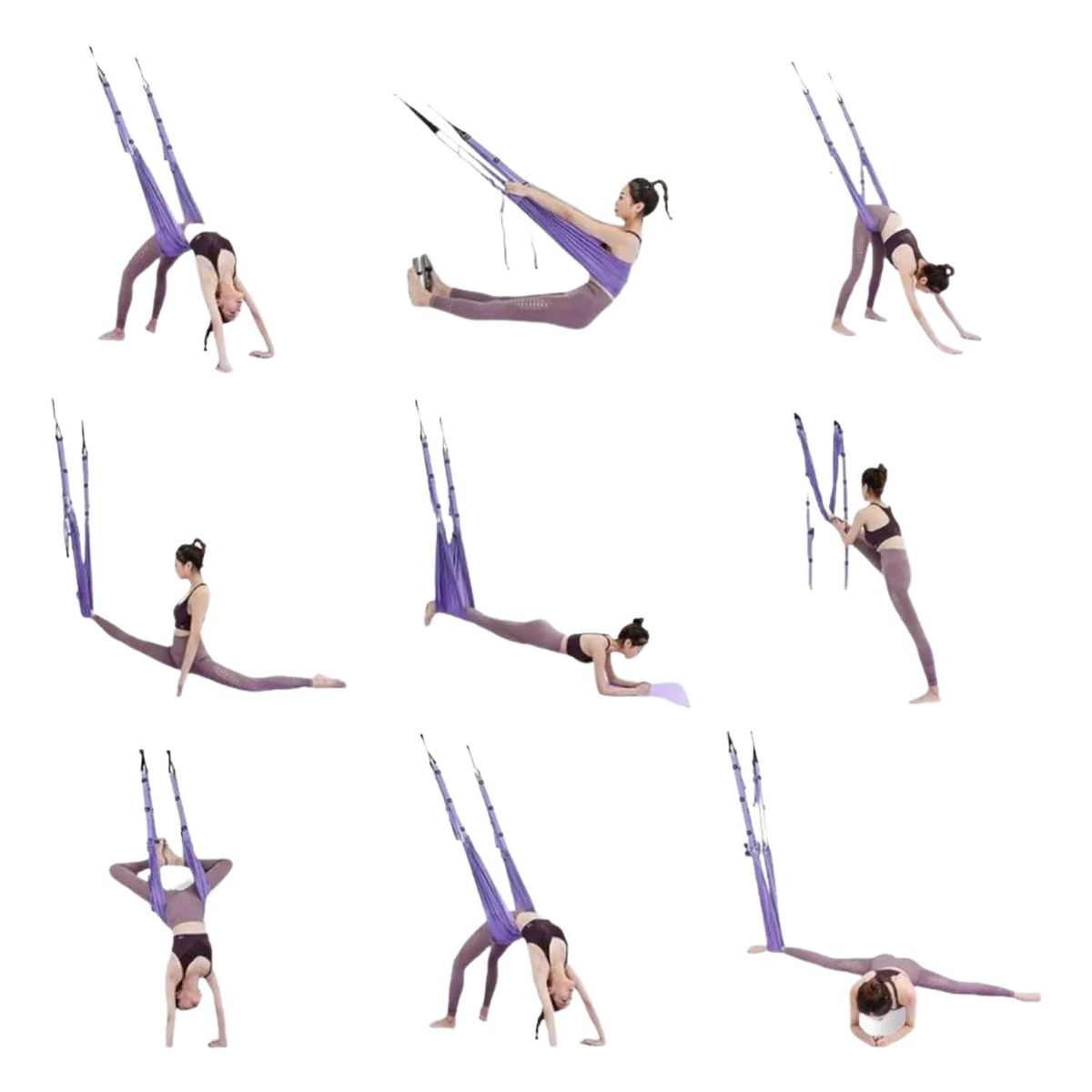 INVENCIBLE - CUERDA AEREA YOGA ESTIRAMIENTO Y ENTRENAMIENTO AN83