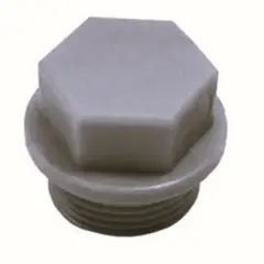 GENERICO - Tapon Ppr He 20 Mm - Pack 200 Unidades - gris