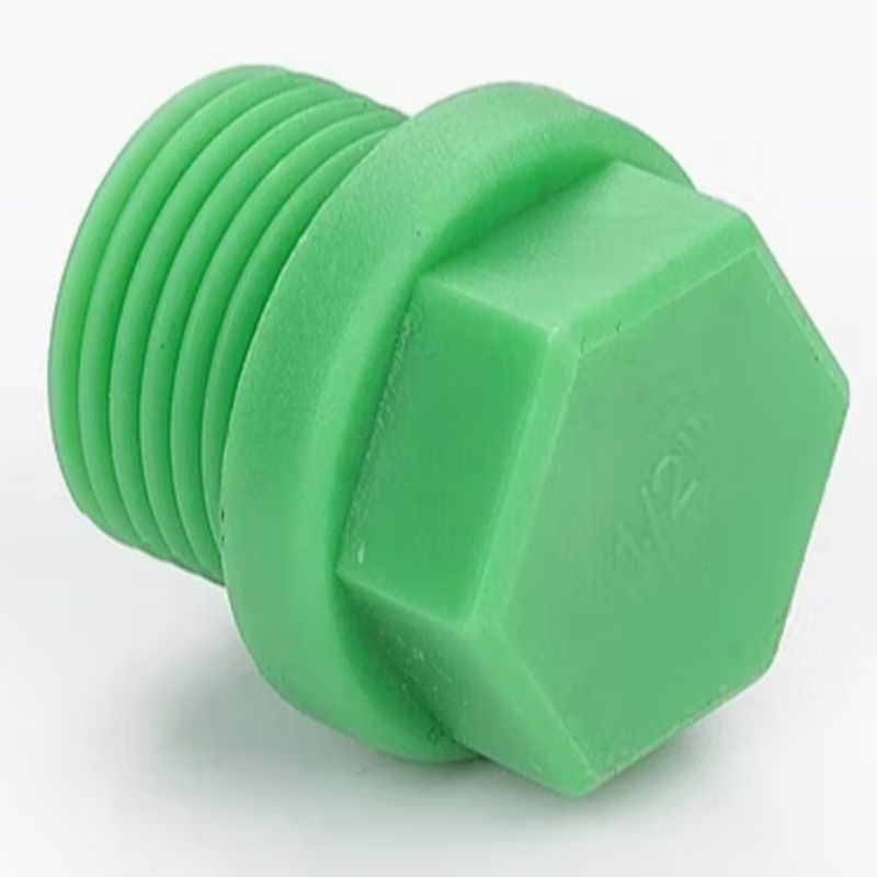 GENERICO - Tapon Ppr He 20 Mm - Pack 200 Unidades - verde