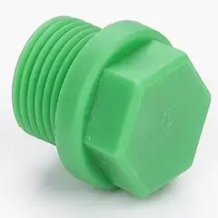 GENERICO - Tapon Ppr He 20 Mm - Pack 200 Unidades - verde