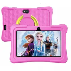 MUNDO MAGIA - Tablet Para Niños 7pulgadas Hd Android 32rom 6ram K07