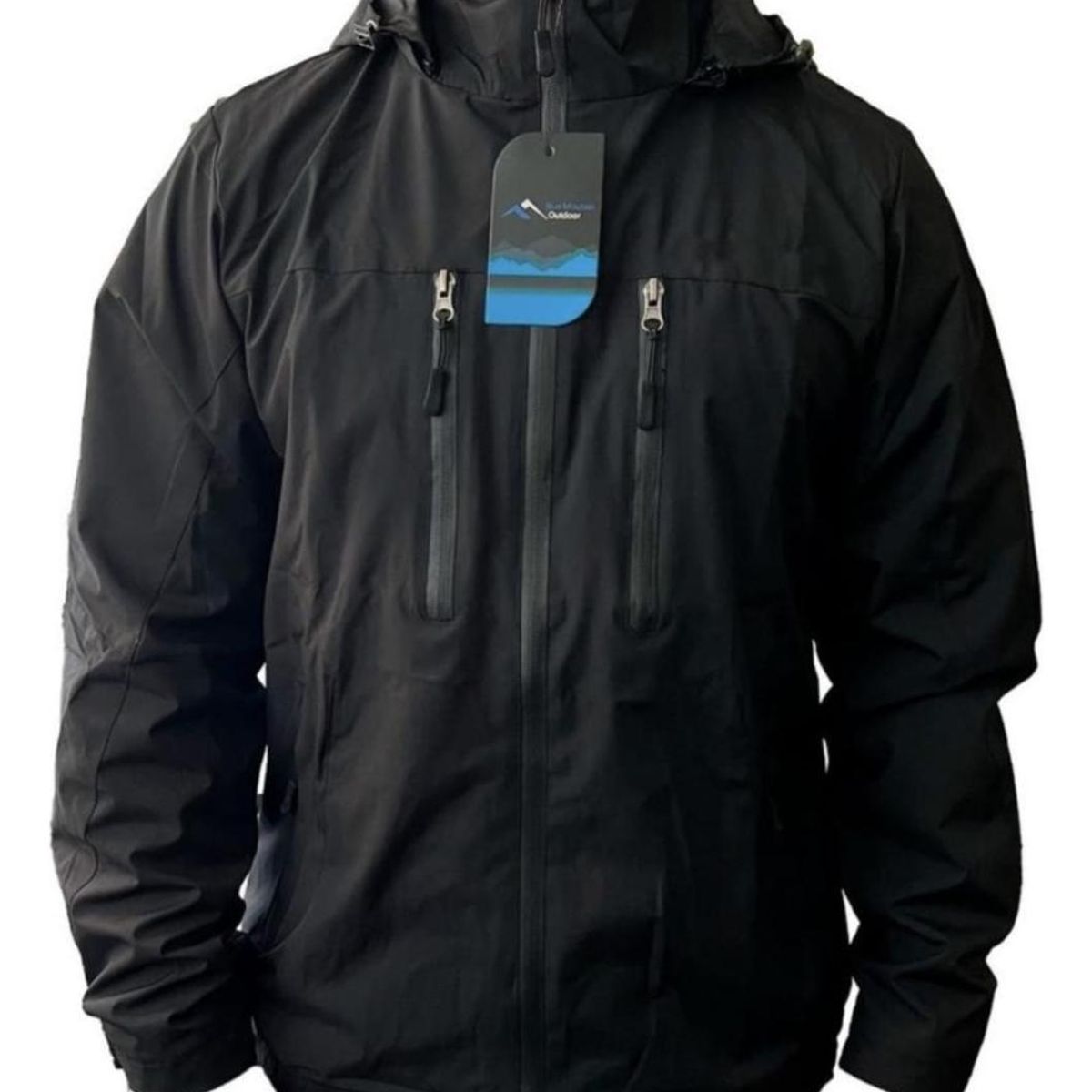 BLUE MOUNTAIN - Chaqueta Corta Viento Outdoor Hombre Termico Impermeable