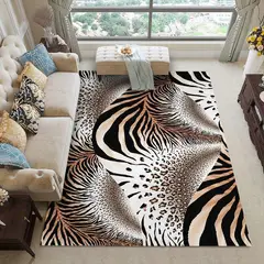 GENERICO - Alfombra PARA LIVING 160X200 CM ANIMAL PRINT WYM