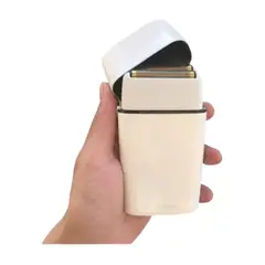 BABYLISS PRO - Afeitadora Métalica Doble Hoja Inalámbrica Babylisspro Blanco