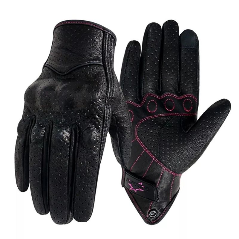 GENERICO - Guantes De Cuero Especial Para Mujer Táctil Talla Xs Y S