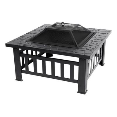 Imagen 2 del producto Brasero Premium Para Leña O Carbón Con Tapa 3 En 1