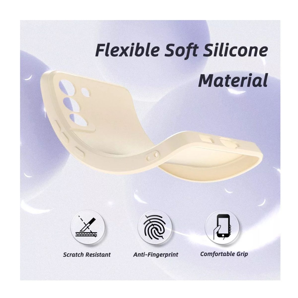 GENERICO - Carcasa Para Samsung S22 Plus Silicon Slim Antigolpes