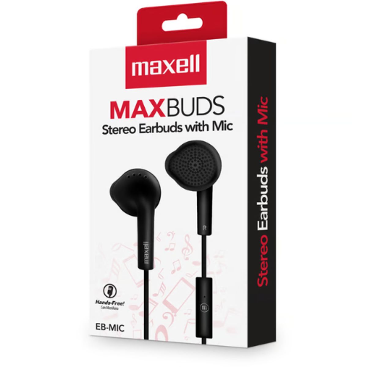 MAXELL - Audifonos Ultra Bass Maxell Maxbuds