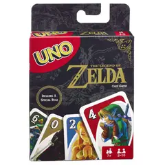 MATTEL - UNO The Legend of Zelda - Juego de cartas