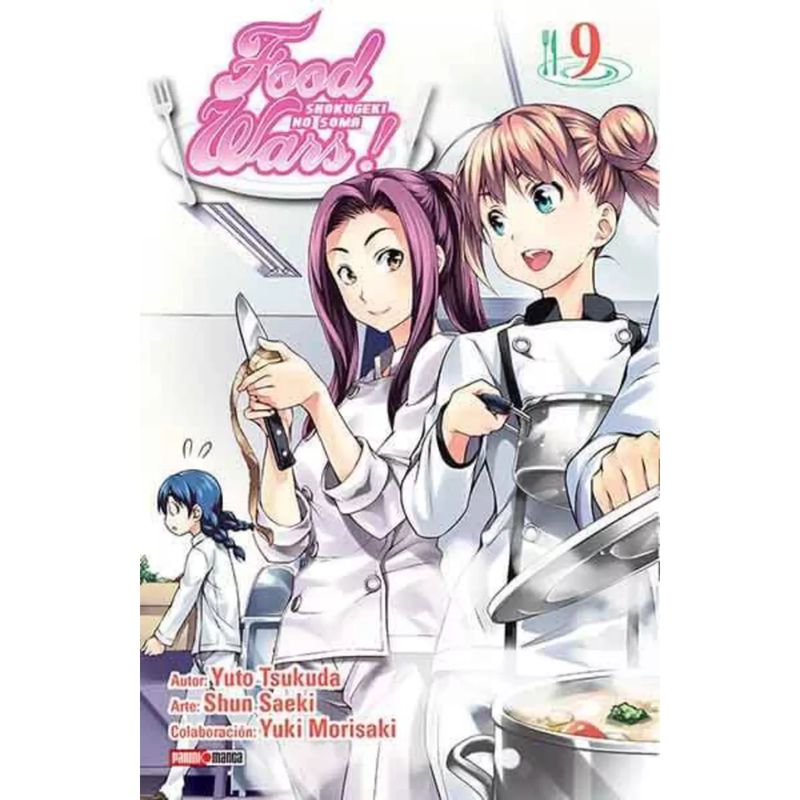 PANINI CHILE - Food Wars Shokugeki No Soma N°9 - La Generación De Las Joyas