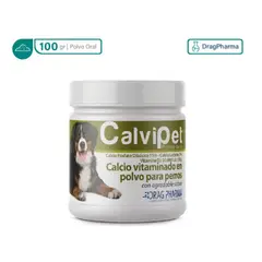 DRAG PHARMA - Calvipet Calcio Vitaminado En Polvo Para Perros 100g