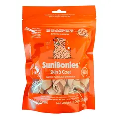 SUNIPET - Snack Para Perros Sunibonies Piel Y Pelaje 192g