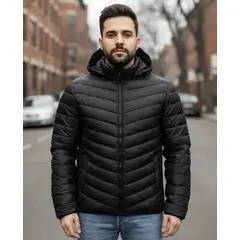 BLUE MOUNTAIN - Parka Térmica Impermeable Hombre