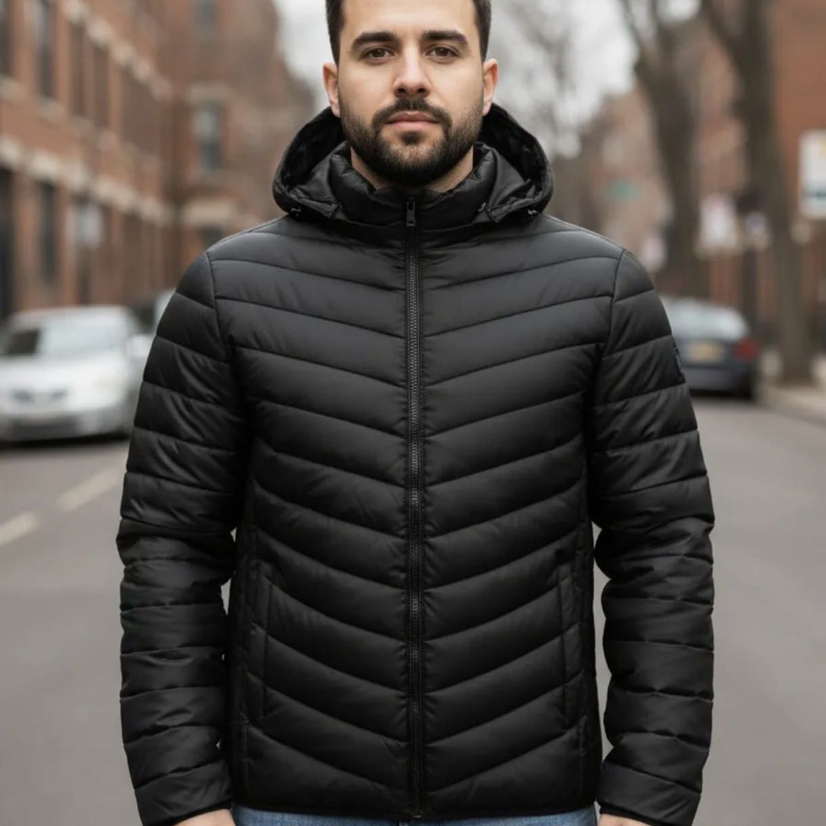 BLUE MOUNTAIN - Parka Térmica Impermeable Hombre