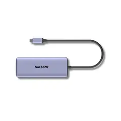 HIKVISION - Hub USB HS-HUB-DS801 - 3 Puertos USB 30 + HDMI + USB Type-C