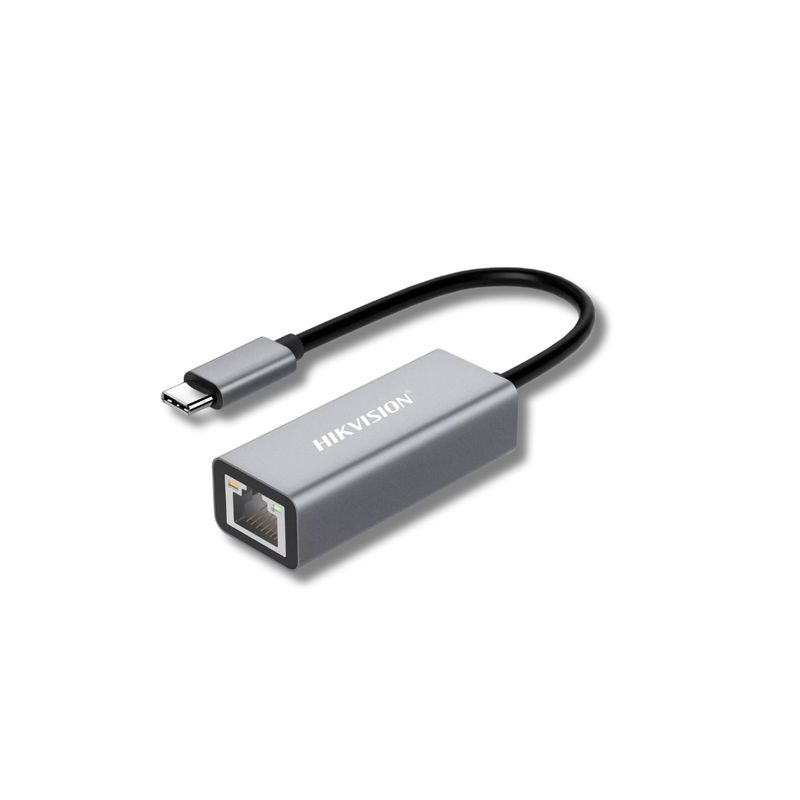 HIKVISION - Adaptador USB Hikvision HS-HUB-C2R - Rj45 Gigabit