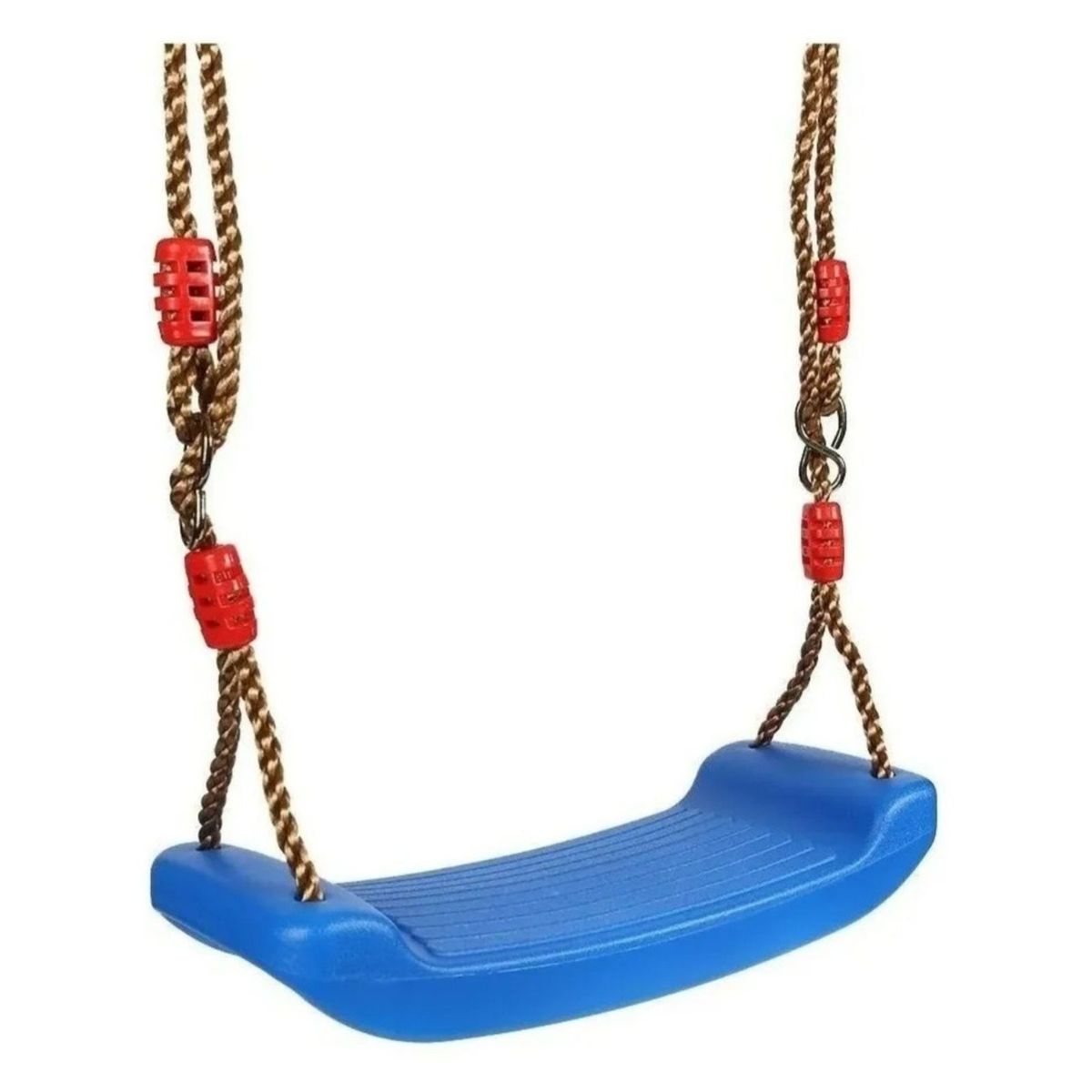 GENERICO - Columpio Azul  Ajustable Portátil Para Niños Asiento Giratorio