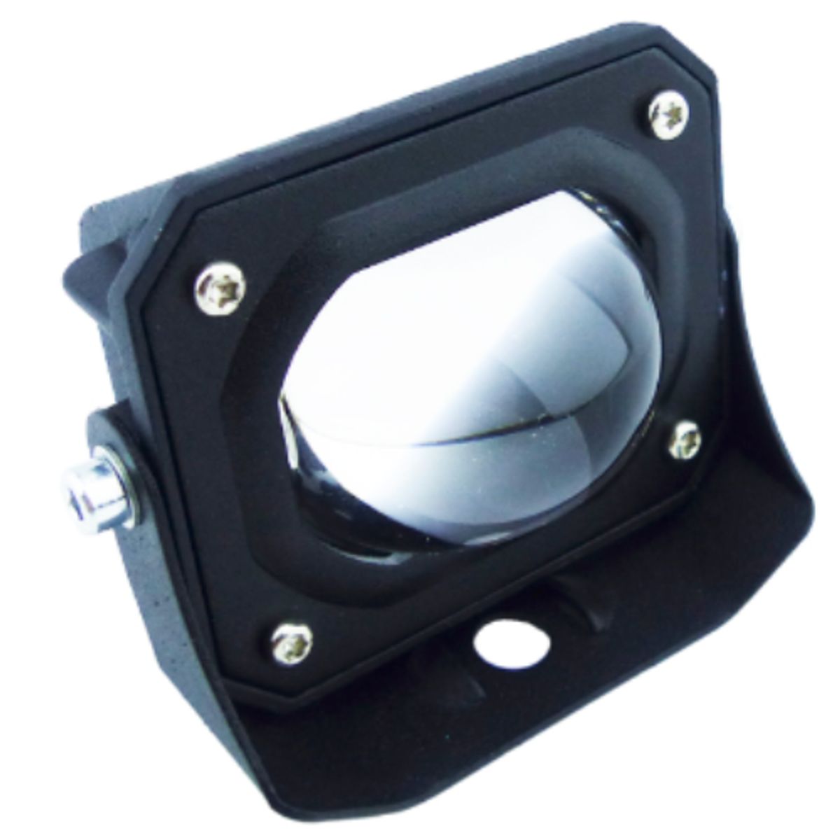 GENERICO - Neblinero LED COB Duo Color Cuadrado De 12 A 24 Volt