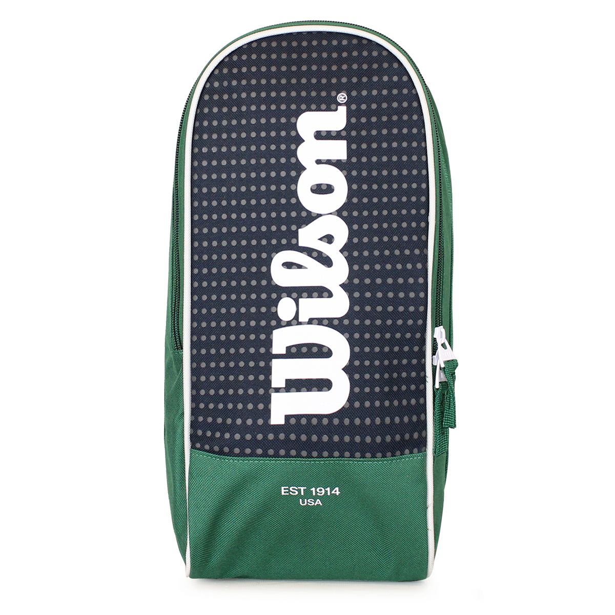 WILSON - Bolso botinero para zapatos Wilson Manchester verde
