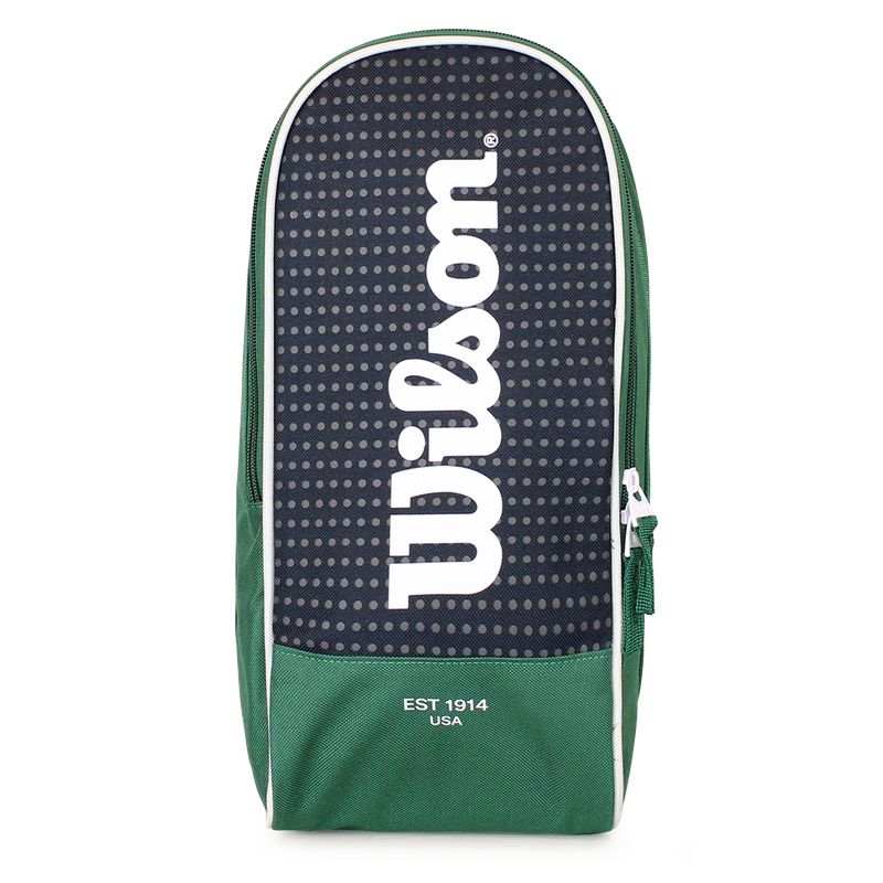 WILSON - Bolso botinero para zapatos Wilson Manchester verde