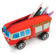 FABER-CASTELL - Estuche escolar Carro de Bomberos Faber Castell