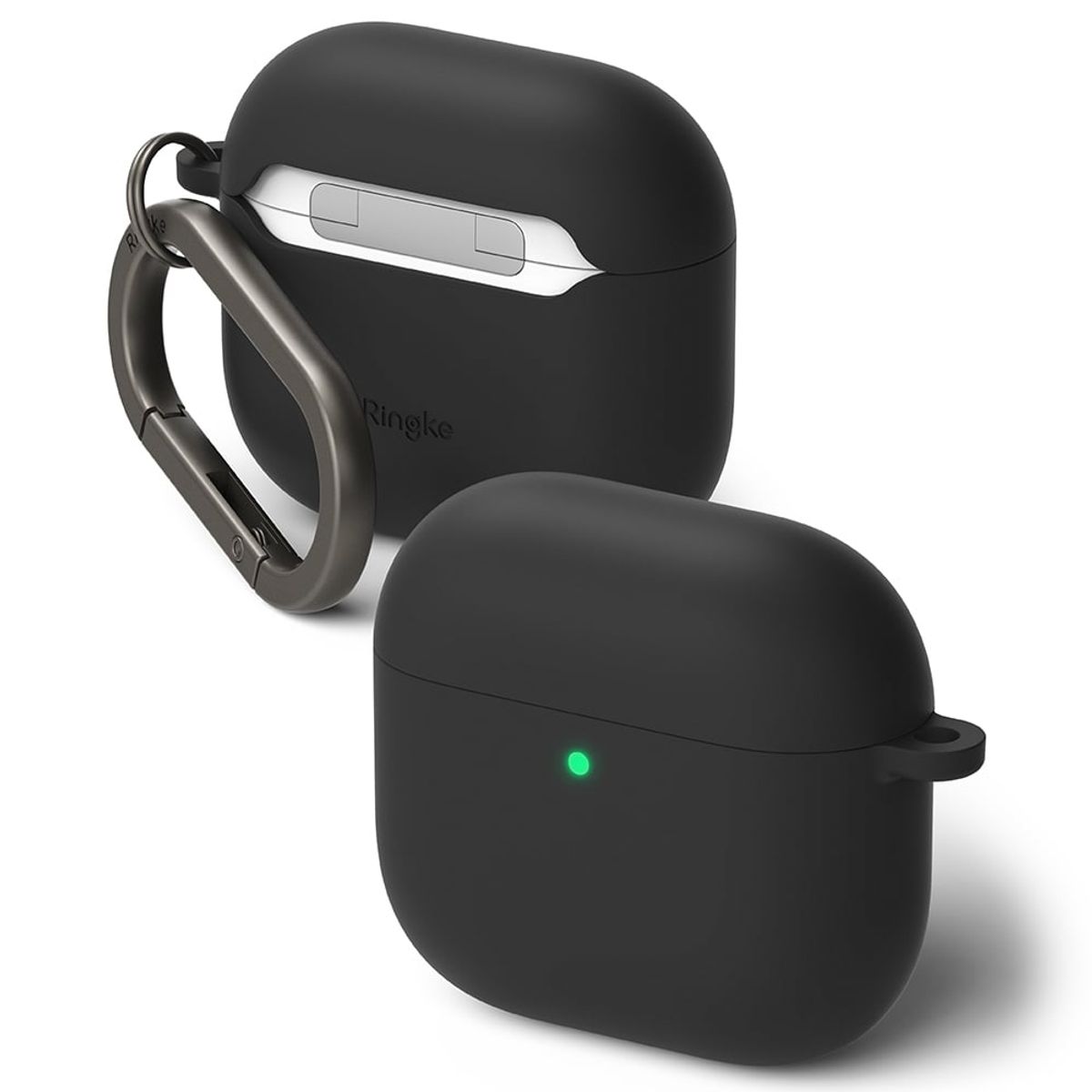 RINGKE - Carcasa Funda Ringke Para AirPods 4 Silicona Negro