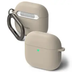 RINGKE - Carcasa Funda Para AirPods 4 Silicona Beige