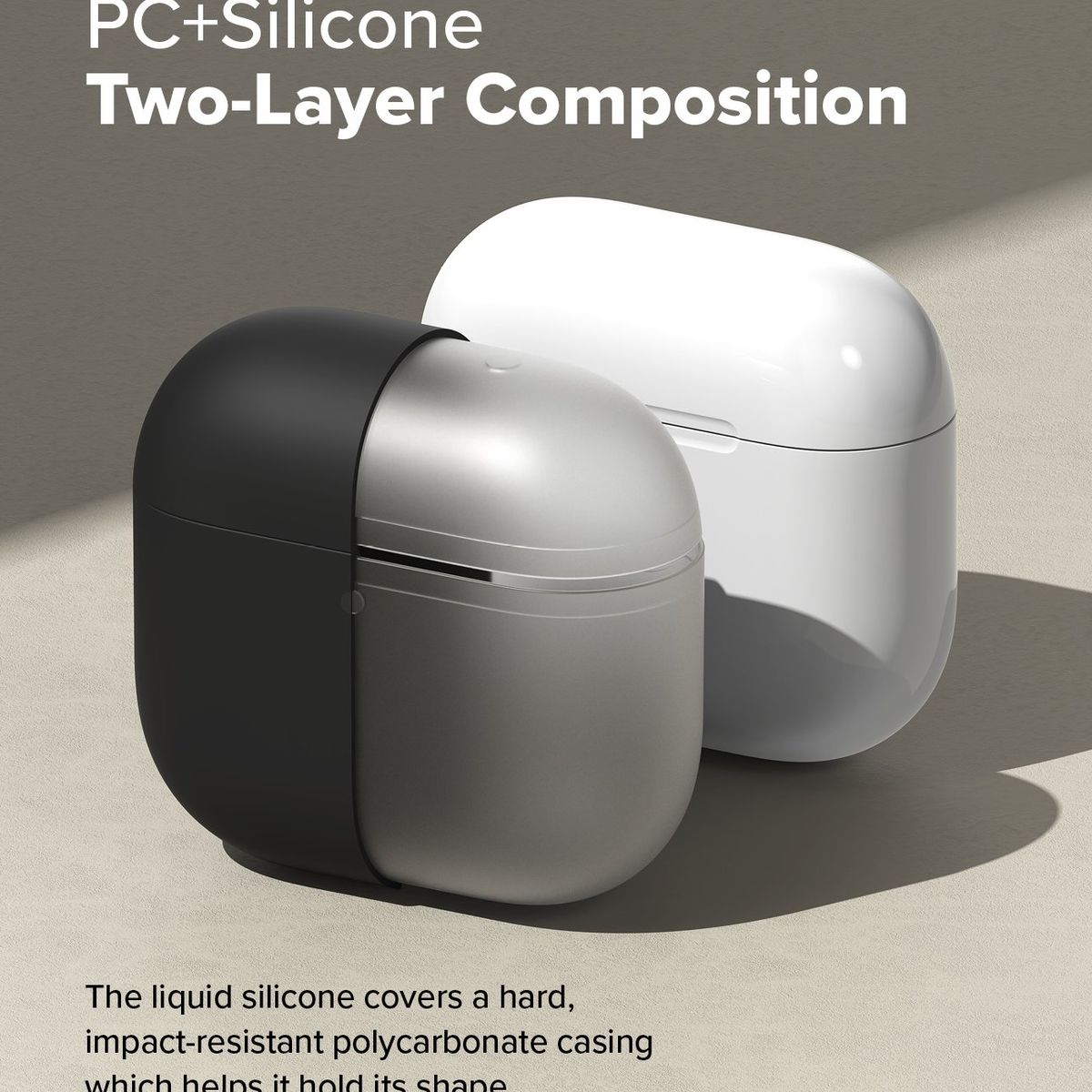 RINGKE - Carcasa Funda Ringke Para AirPods 4 Silicona Rosado