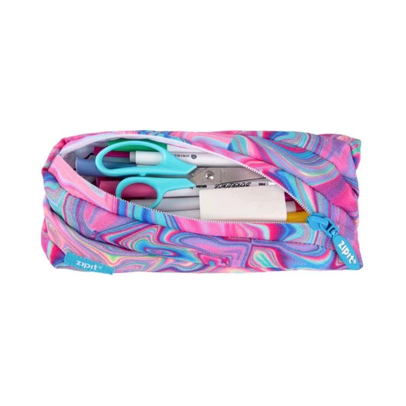 FABER-CASTELL - Estuche escolar Zipit Petrol Sheen Faber Castell