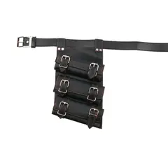 ZG JOYAS - Cinturón Porta Katana Espada Triple Cosplay Zoro Samurai