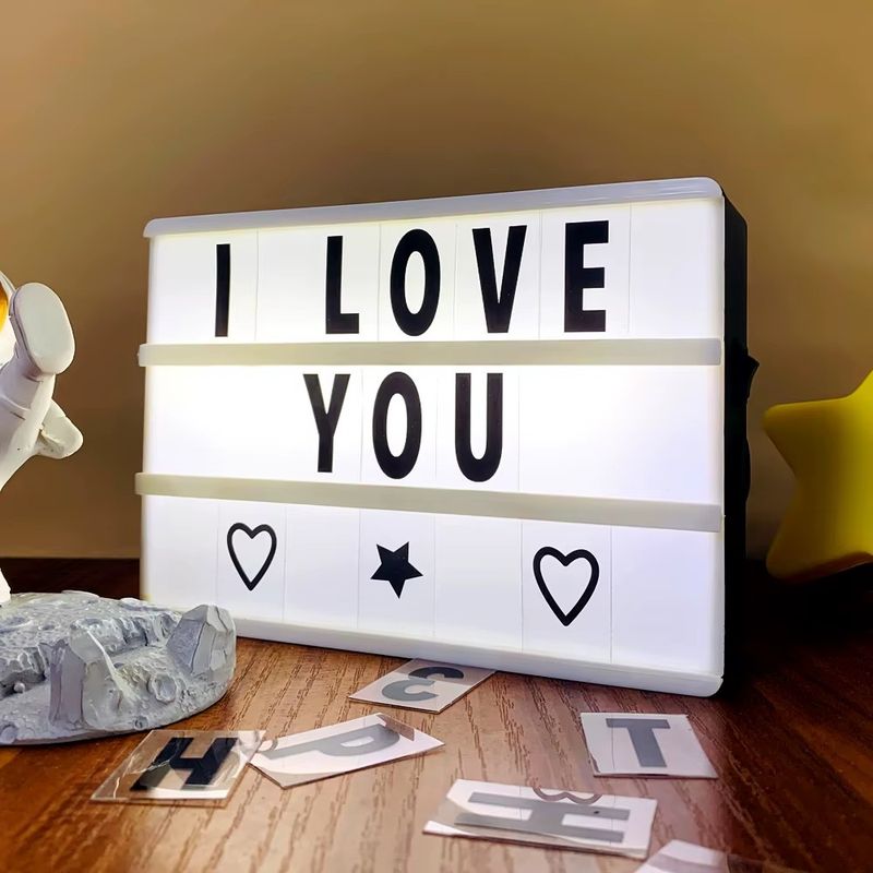 GENERICO - CAJA LED CINEMATIC LIGHT BOX PARA FOTOS