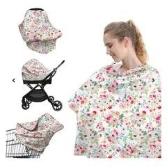GENERICO - Funda Multifuncional Para Lactancia Y Asiento De Coche