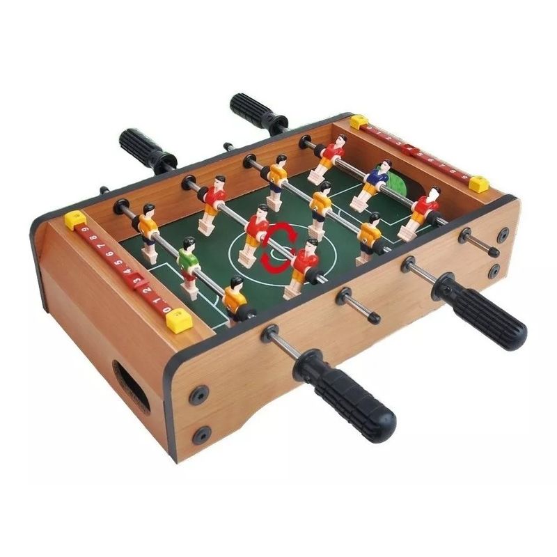 GENERICO - Mesa De Fútbol Mini Taca Taca Portátil De Madera Para Niños