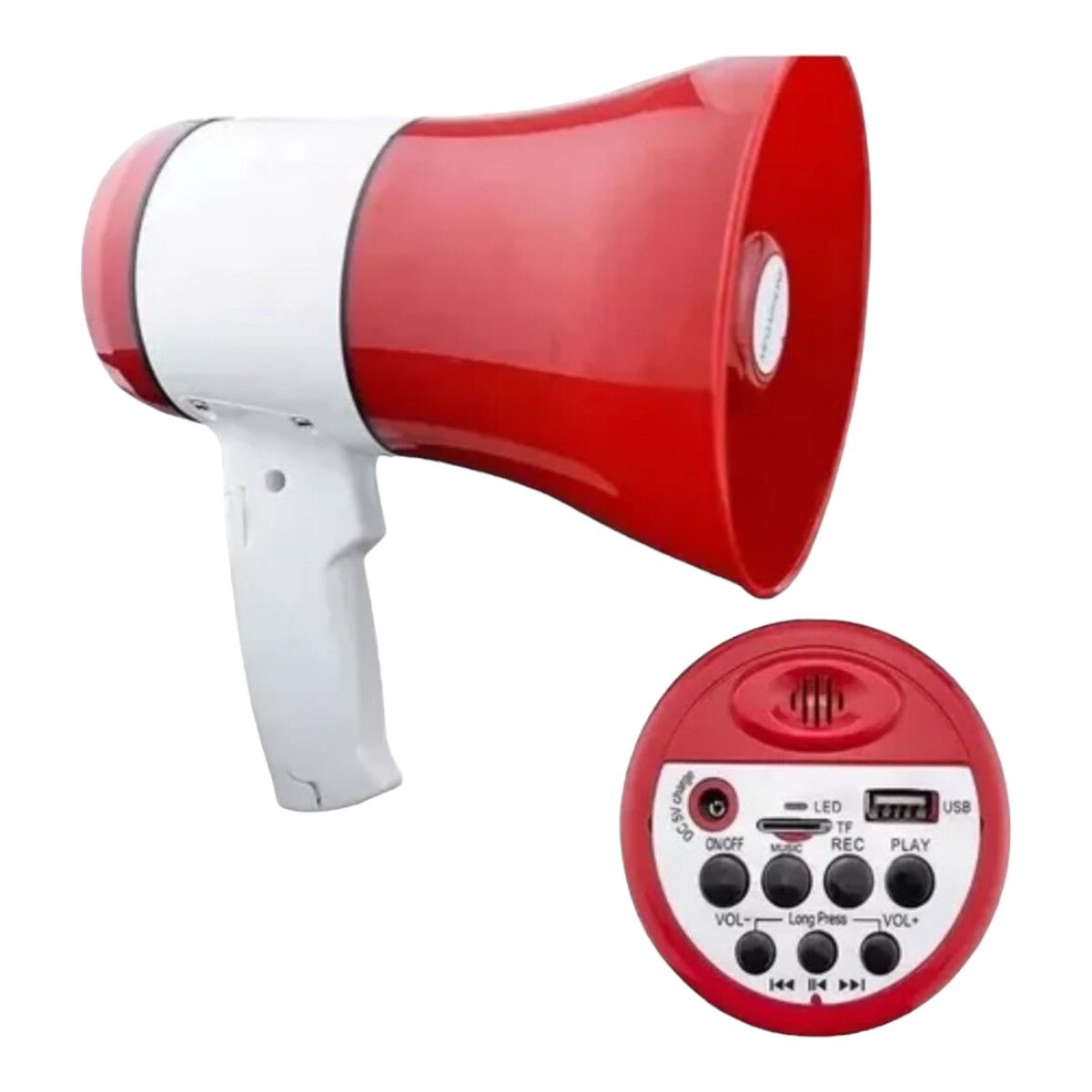 INVENCIBLE - REPRODUCTOR MEGAFONO GRABA PUBLICIDAD INALAMBRICO AA19