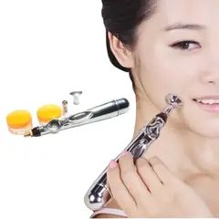 INVENCIBLE - LAPIZ MASAJEADOR PULSO PORTATIL ELECTRÓNICO TONIFICADOR TERAPIA AJ06