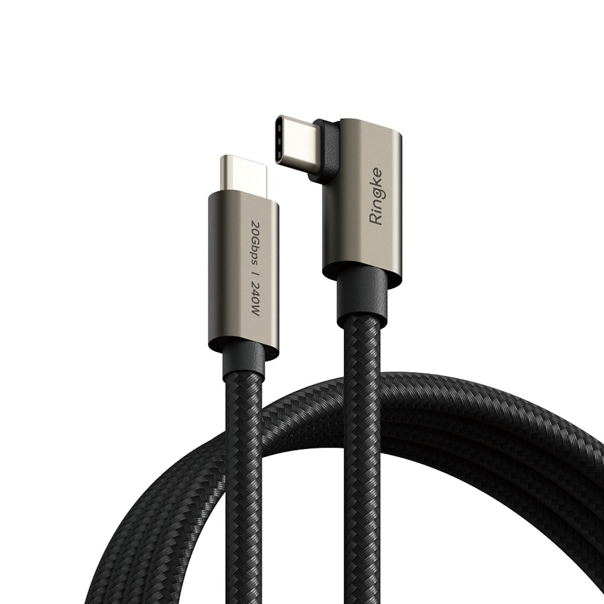 RINGKE - Cable Ringke Usb C 3.2 Gen 240w 2x2 Usb-c 90° 2 Metros