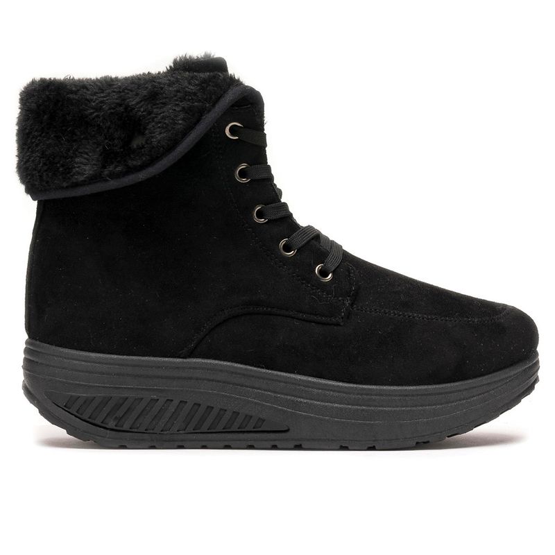 CHINITOWN - Botín Casual Mujer Negro Callie Chinitown