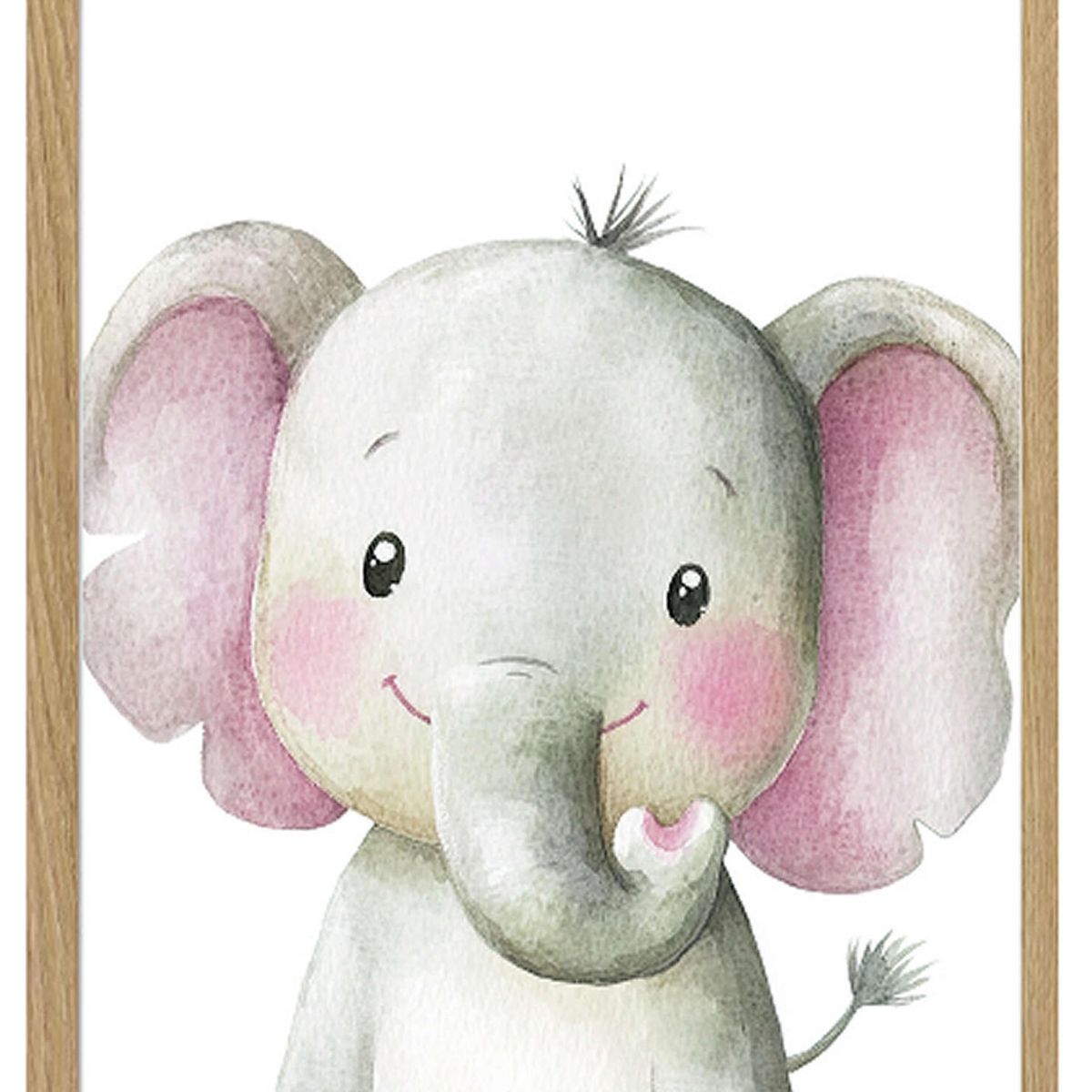DECORACION CREATIVA - Set 3 Cuadros Infantil Niños Happy Animals Sabana 1