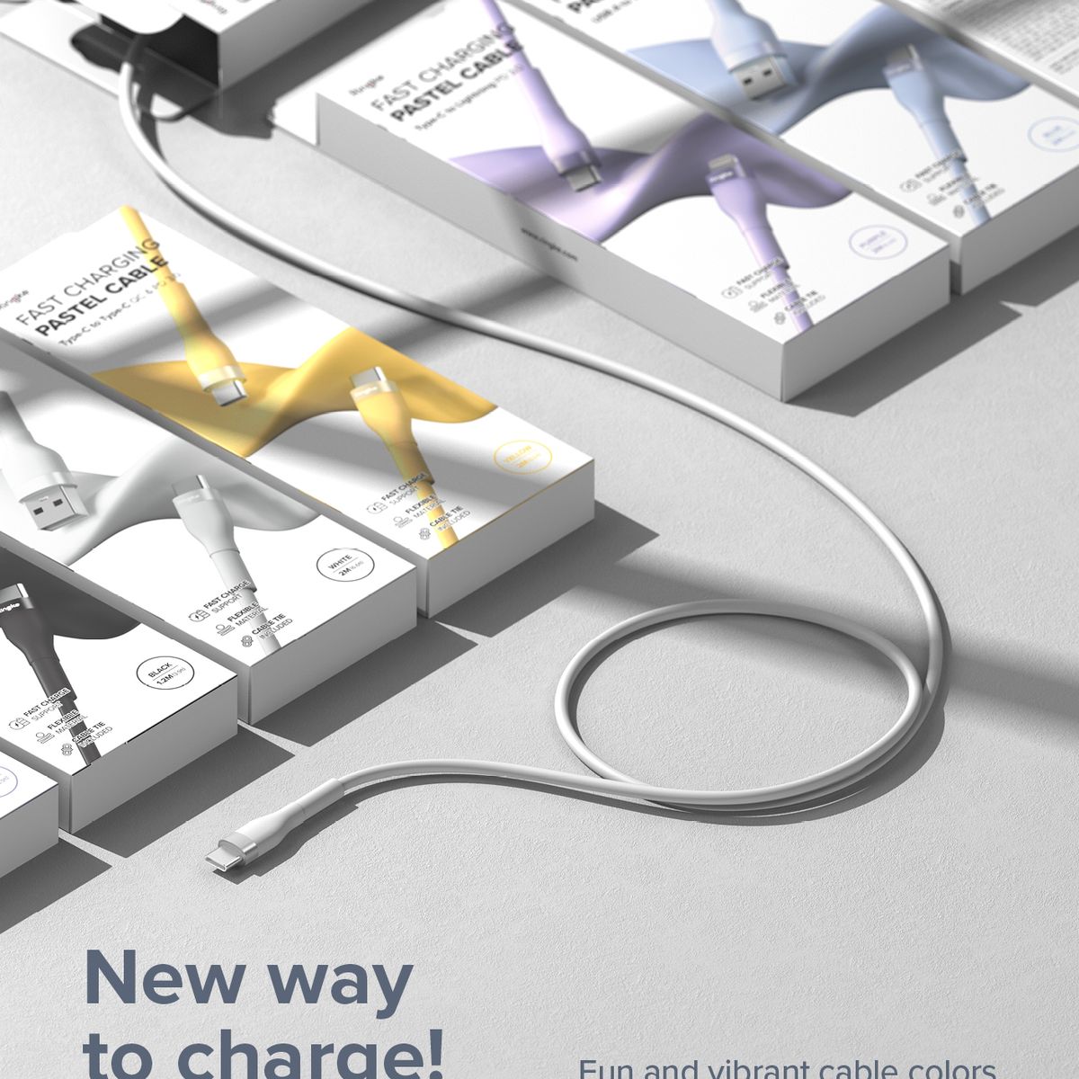 RINGKE - Cable Ringke Usb C A Usb C 2m Para iPhone  Samsung