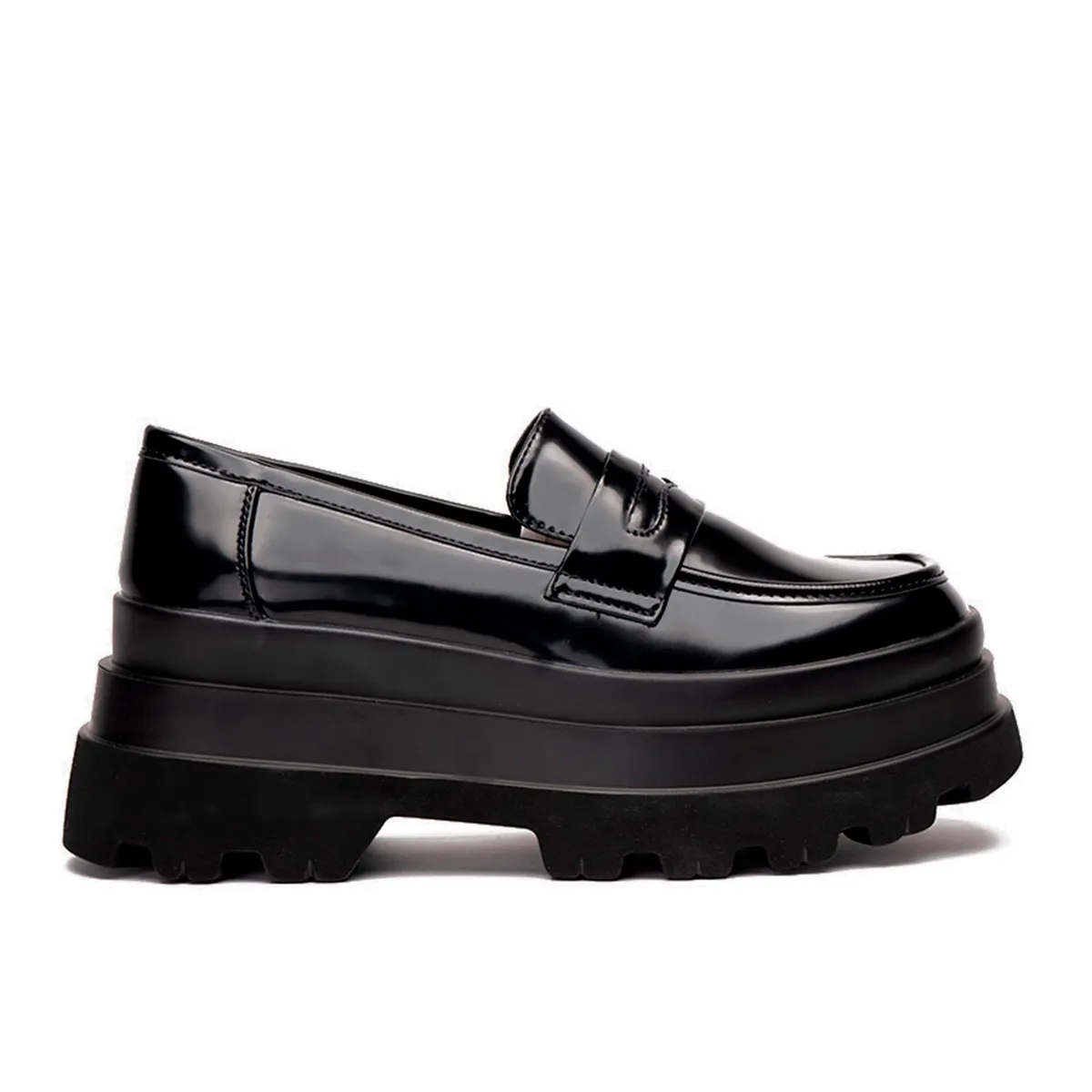 CHINITOWN - Mocasín Casual Mujer Negro Phoebe Chinitown