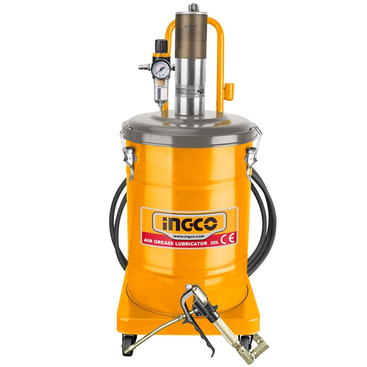 INGCO - Engrasadora Industrial Neumatica 30Lt Ingco Agl02301
