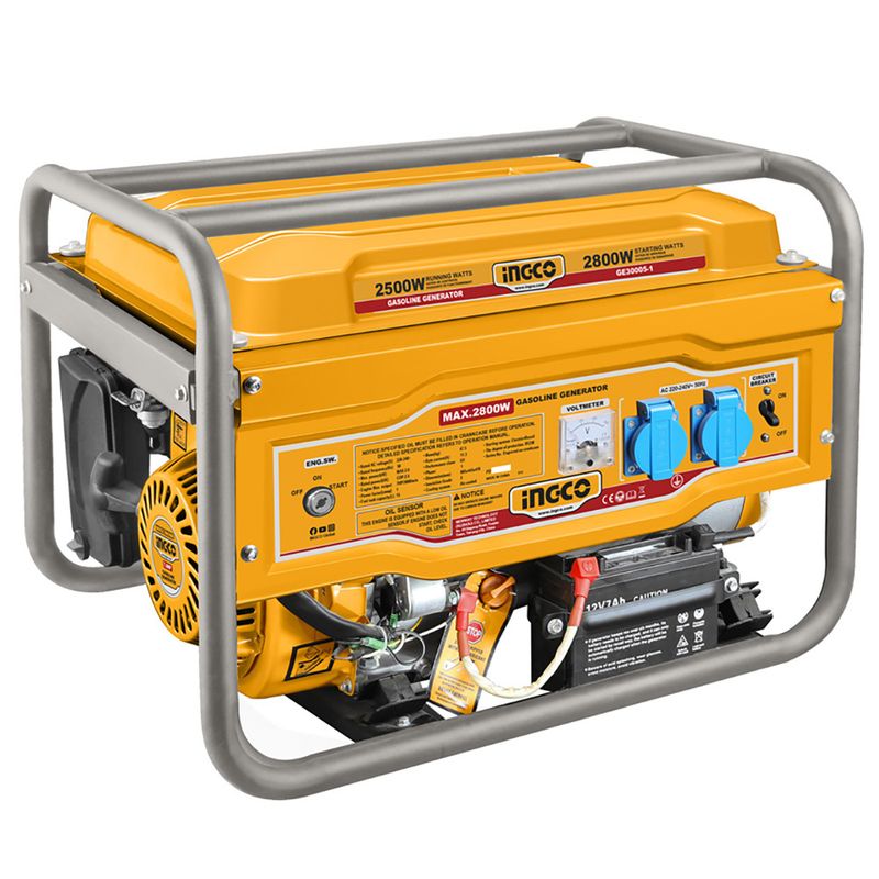 INGCO - Generador A Gasolina 2,8Kw Ingco Ge30005-1