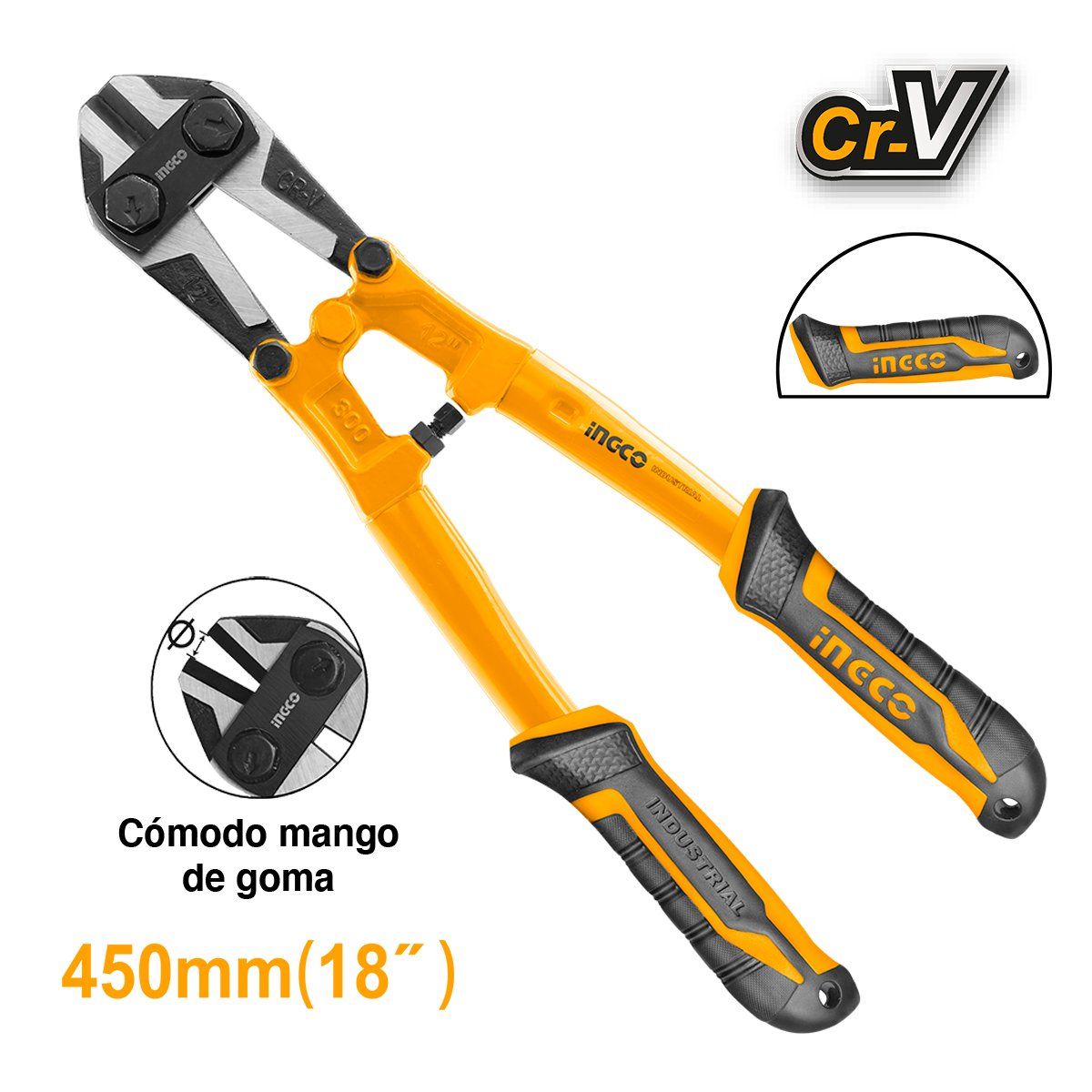 INGCO - Napoleon Industrial 450Mm/18" Ingco Hbc0818