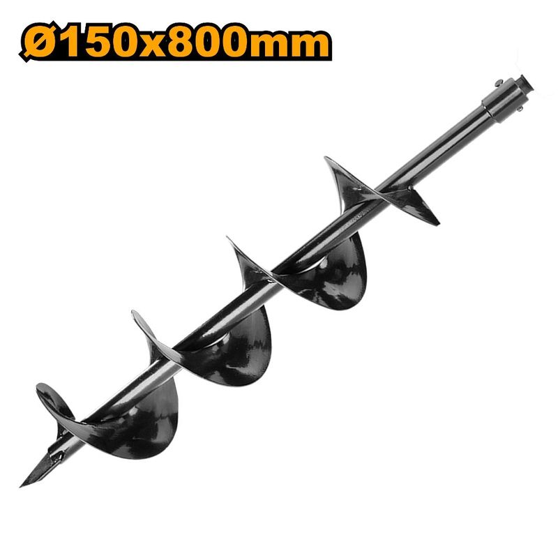 INGCO - Broca Perforador/Ahoyador Para Tierra 150X800Mm Ingco Gea55221-2