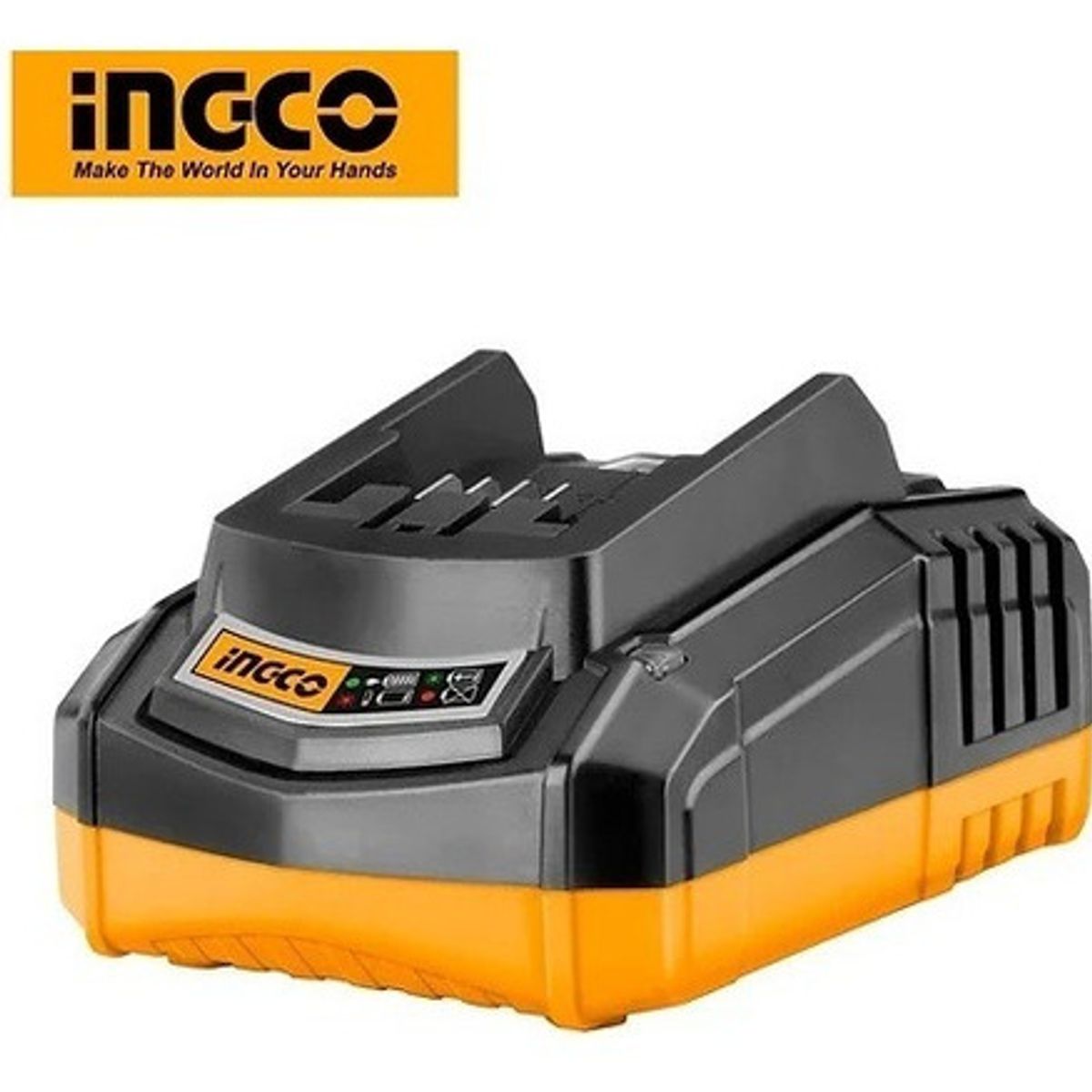 INGCO - Cargador De Bateria Normal 2Ah Industrial P20S 20V Ingco Fcli2001-7