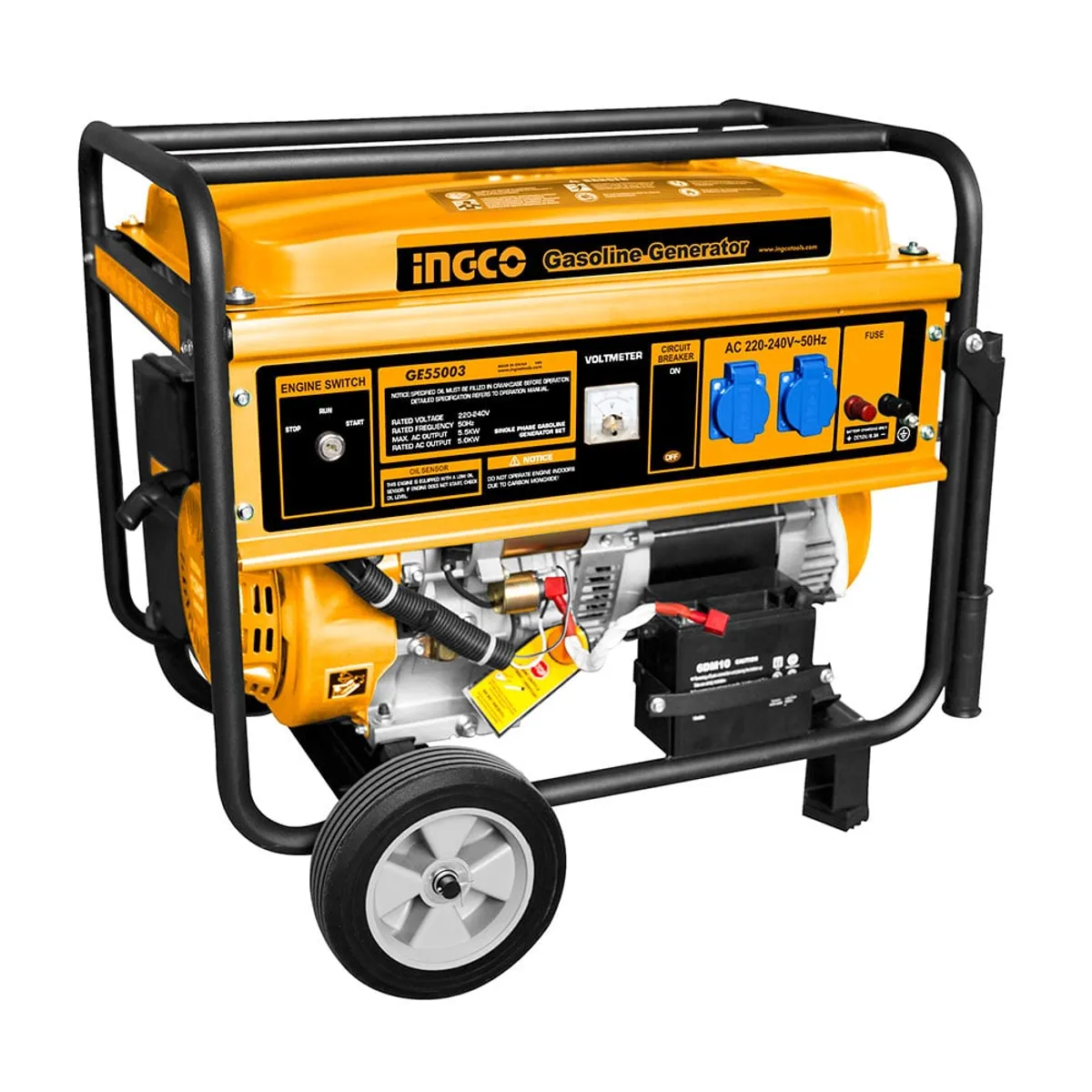 INGCO - Generador A Gasolina 5,5Kw Ingco Ge55003