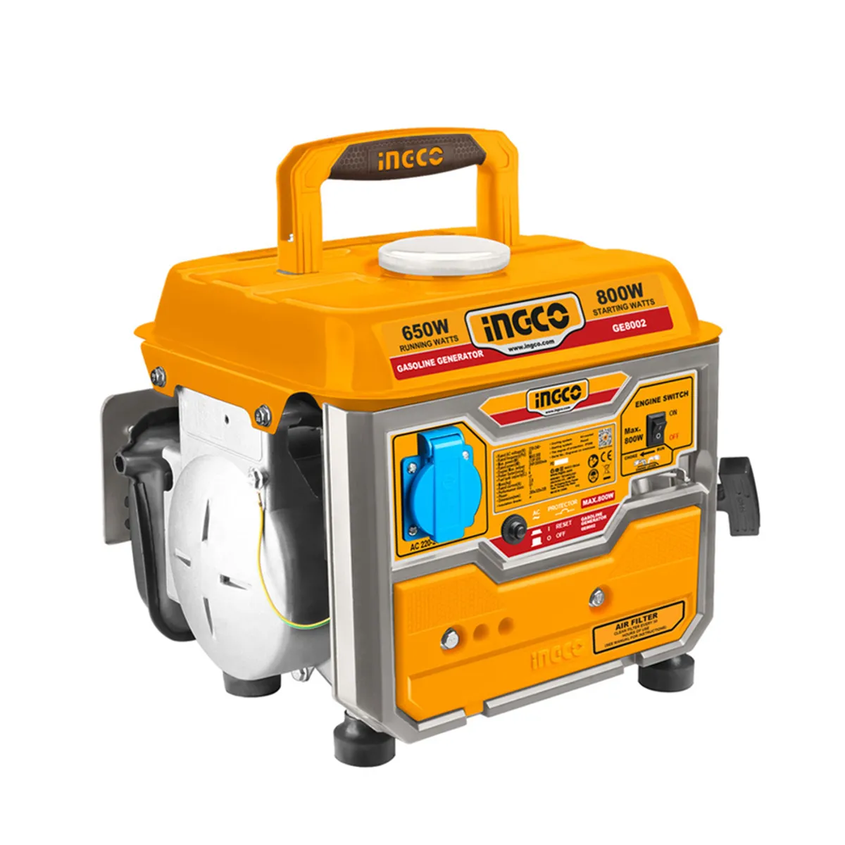 INGCO - Generador A Gasolina 0,8Kw Ingco Ge8002