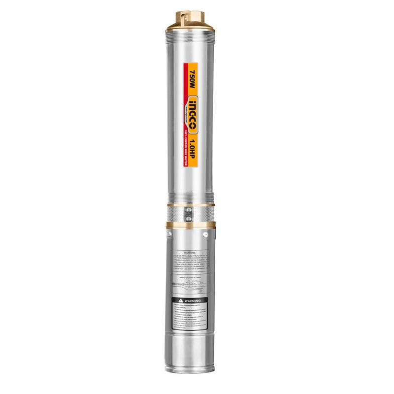 INGCO - Bomba De Agua Pozo Profundo Industrial 1.1/4" 1Hp Ingco Dwp7501